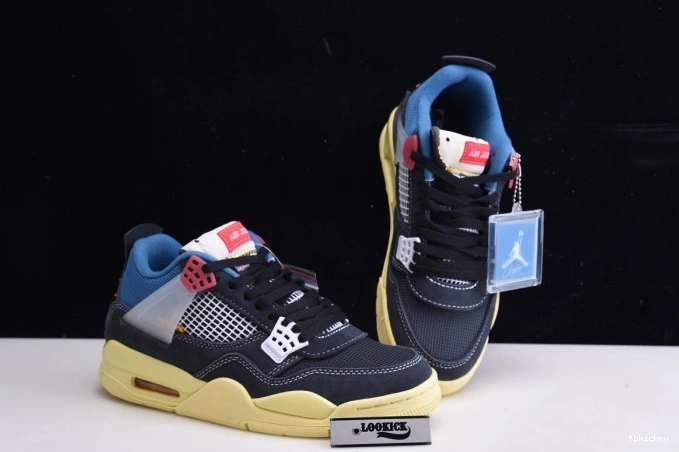 Reps TBK OFF UNION RETRO AIR 4 JORDAN NOIR DC9533-001 0810